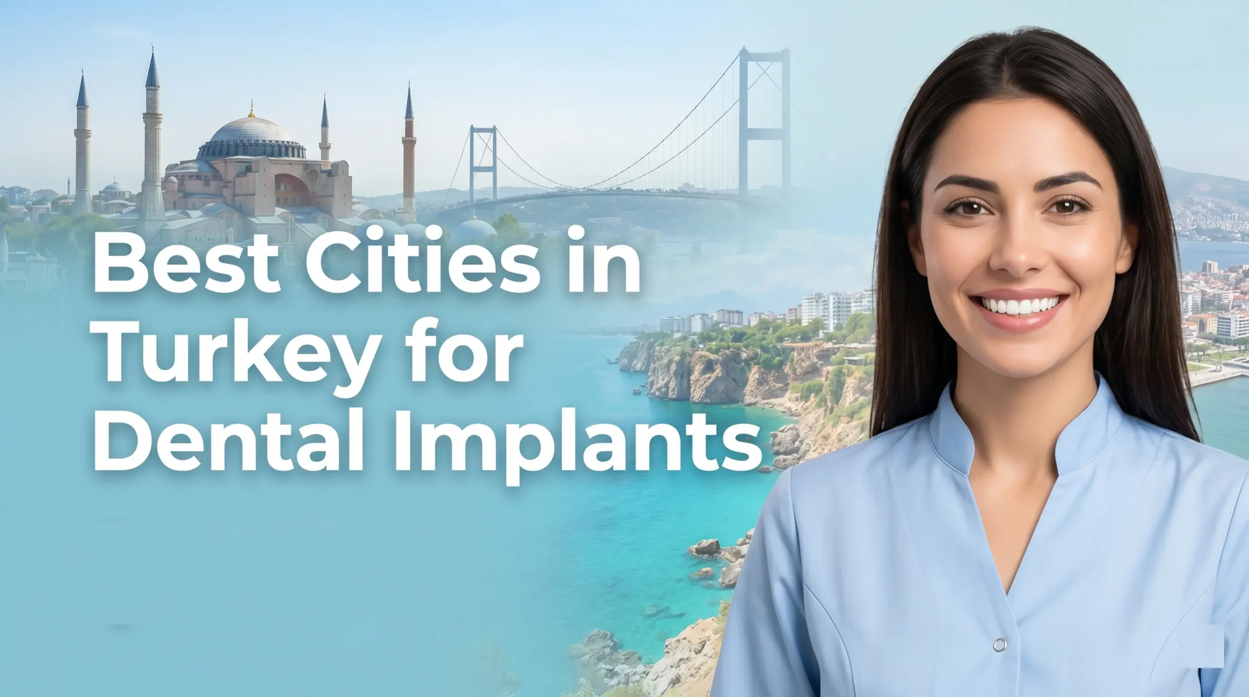 Which Turkish cities have the best dental implant clinics?